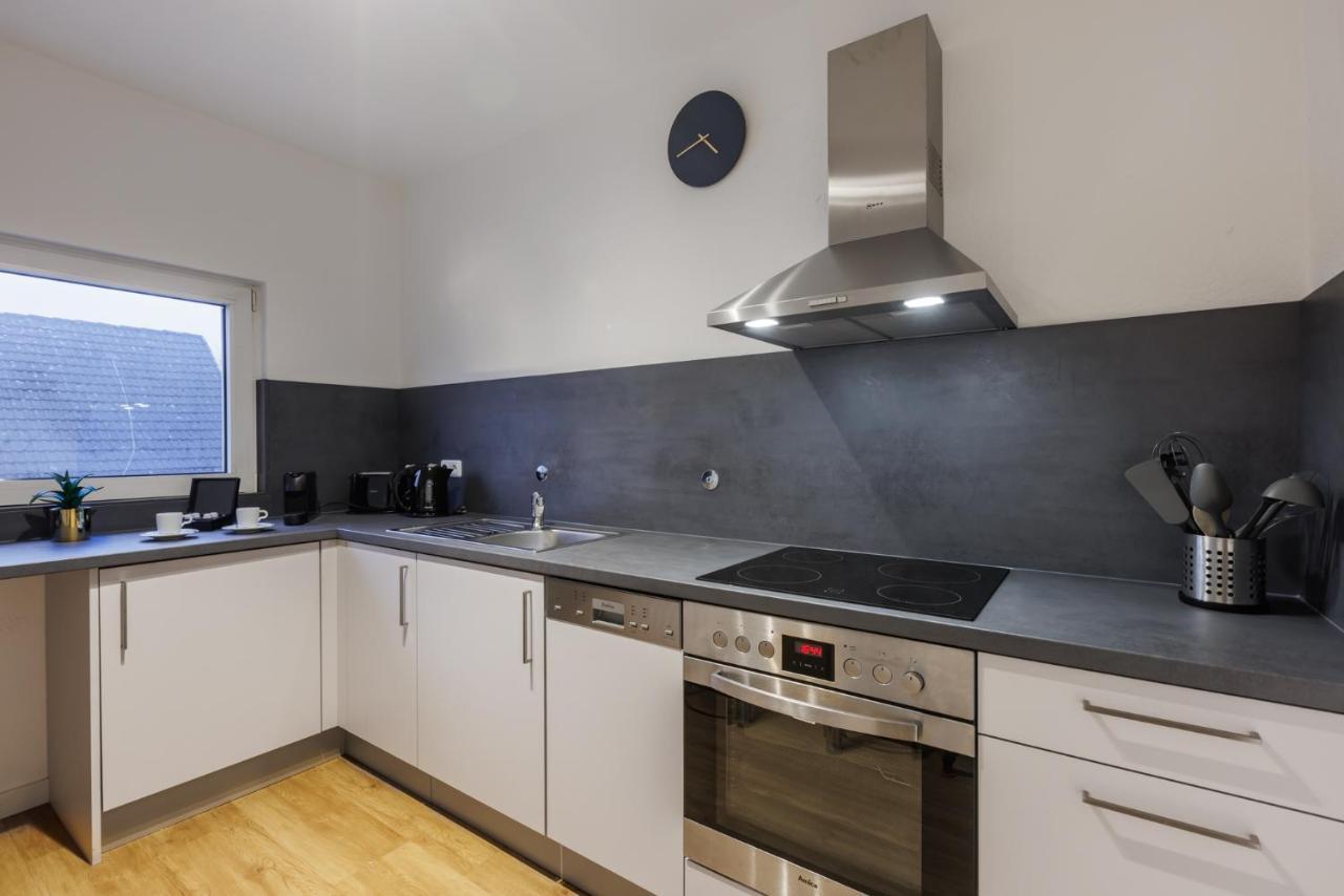 Glueck Auf Appartements Loesorter Strasse Duisburgo Exterior foto
