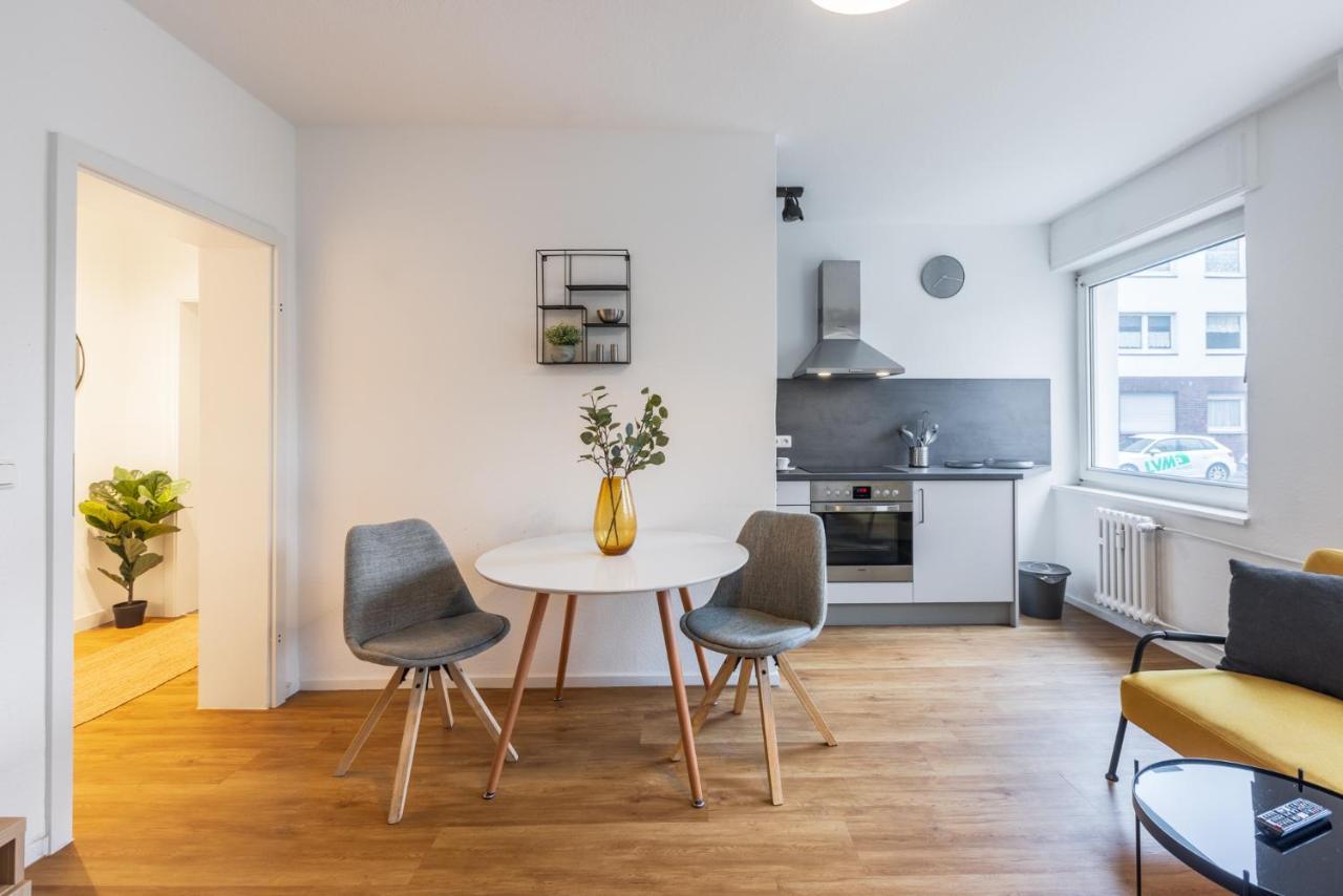 Glueck Auf Appartements Loesorter Strasse Duisburgo Exterior foto