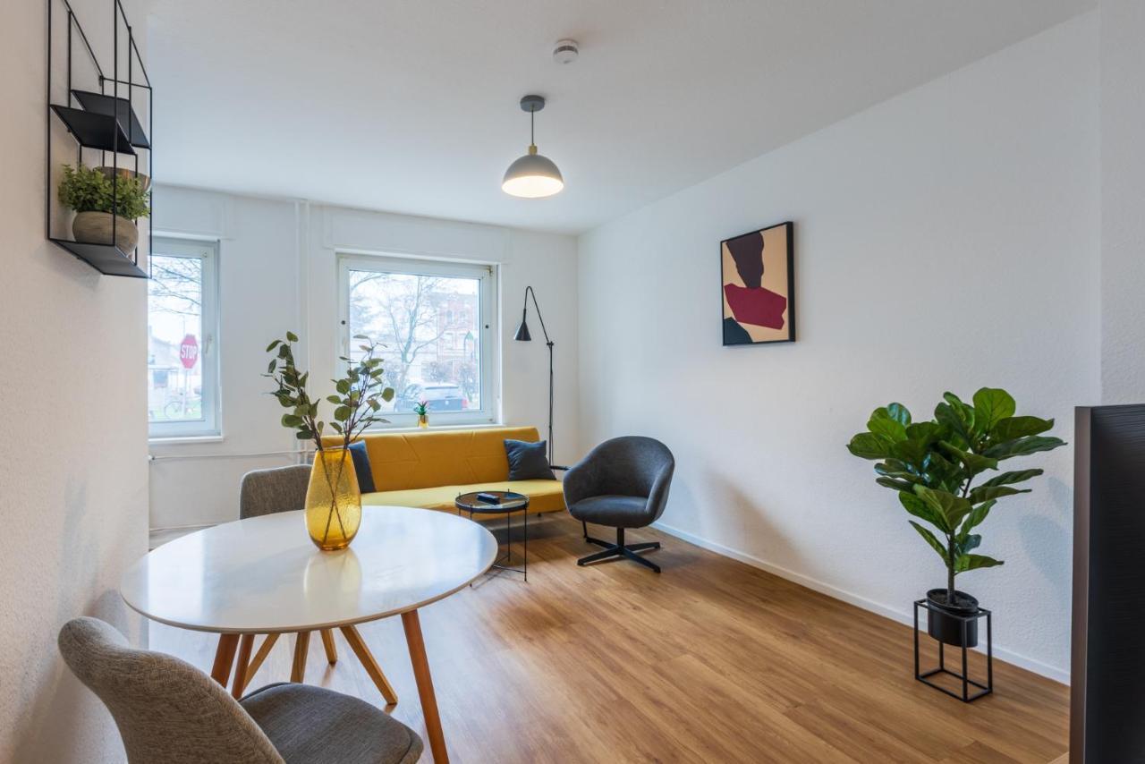 Glueck Auf Appartements Loesorter Strasse Duisburgo Exterior foto