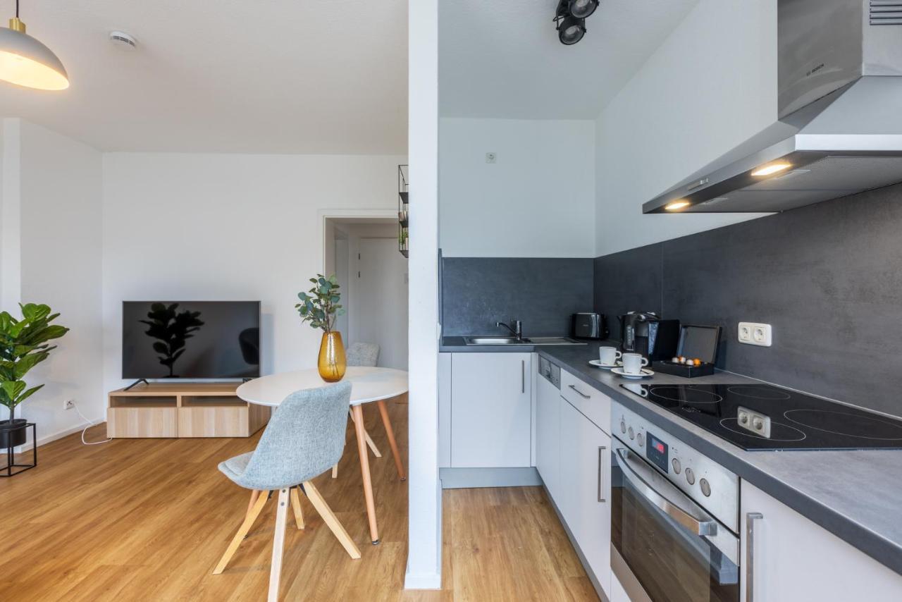 Glueck Auf Appartements Loesorter Strasse Duisburgo Exterior foto