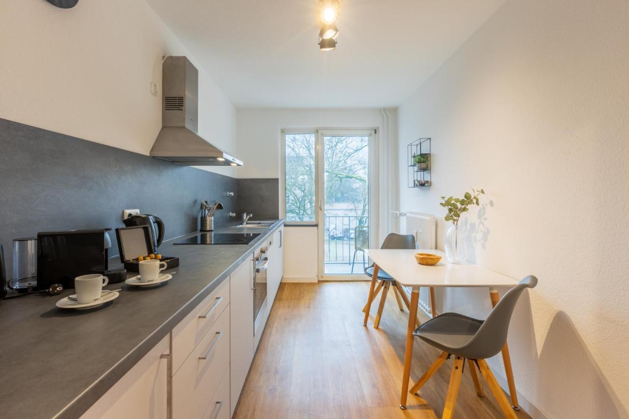 Glueck Auf Appartements Loesorter Strasse Duisburgo Exterior foto